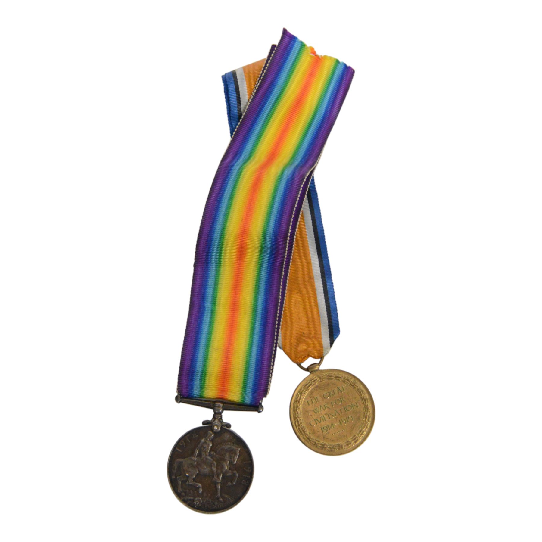 World War I victory and war medals, World War II victory and defence medals, collection of coins and medallions, two pen knives, silver and costume jewellery