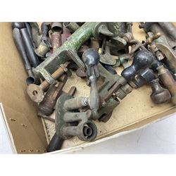 Over twenty items of shotgun cartridge making equipment including eight roll turnover tools, four re/decapping tools, six powder measures etc