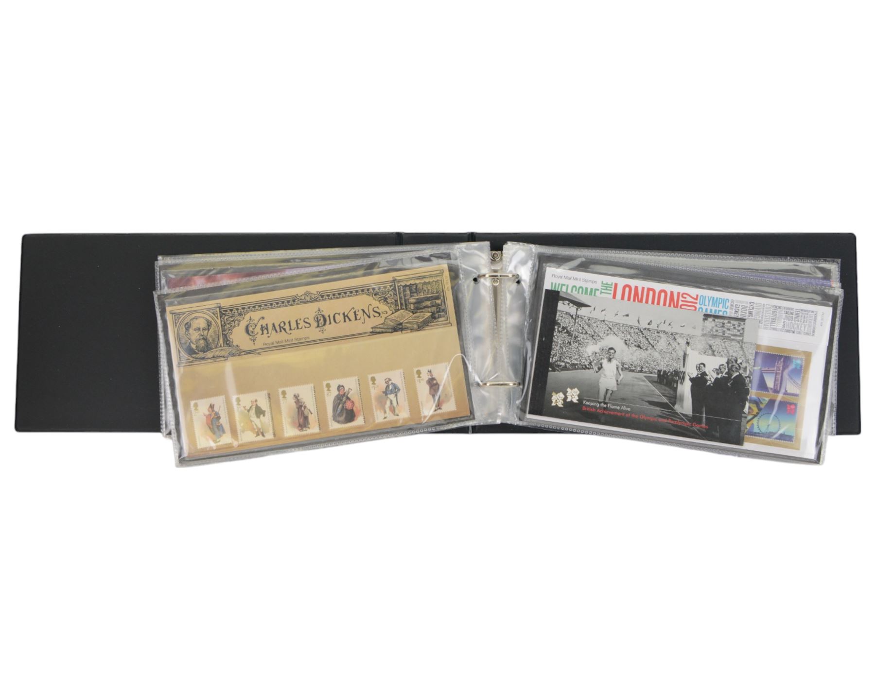 Queen Elizabeth II mint decimal stamps, mostly in presentation packs, face value of usable postage approximately 300 GBP