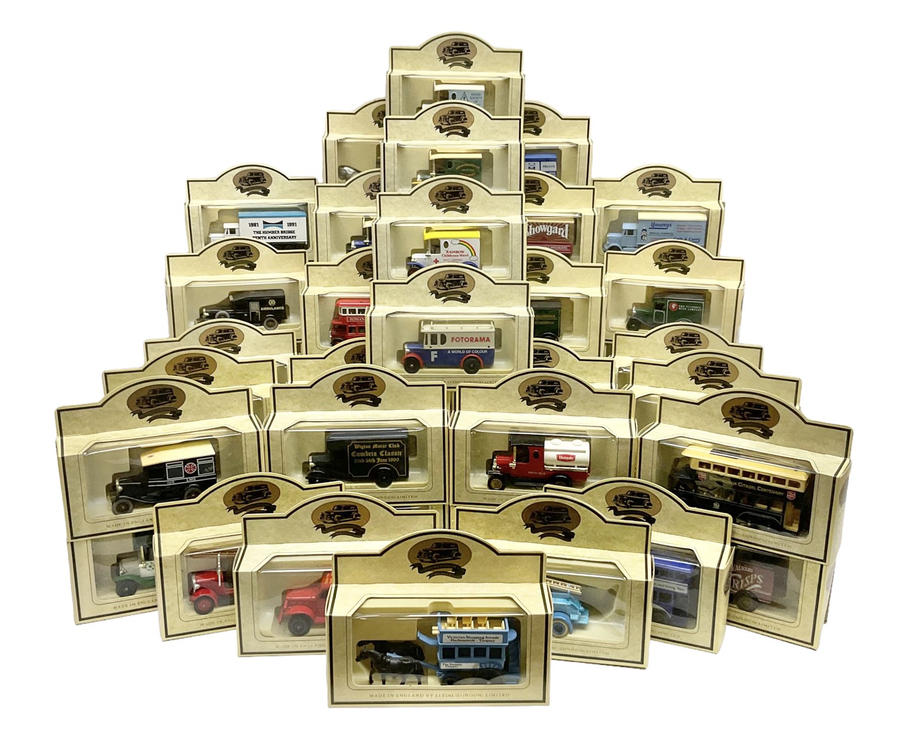Sixty-seven Lledo/ Days Gone Promotional die-cast models, all boxed (67)