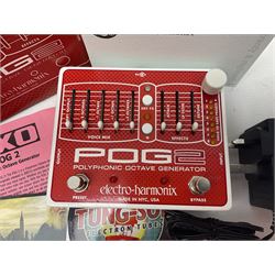 Electro Harmonix POG 2 Polyphonic Octave Generator guitar pedal, boxed 