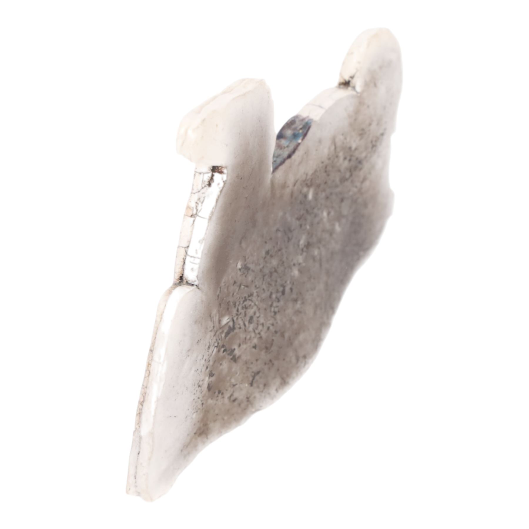 Sarah Noel (1961-), raku slab sculpture modelled as a horse, H14cm