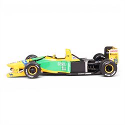 Paul's Model Art 1:18 Michael Schumacher Collection Benetton Ford B192 #19 car with Mobil decals, boxed