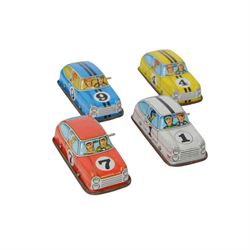 Technofix Rallye no. 328 autobahn set, with four racing cars, boxed