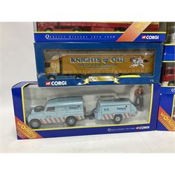 Corgi - thirteen 1:64 scale Superhaulers vehicles comprising 59513, 59548, 59568, 60031, 65804, TY86608, two TY86611, TY86617, TY86618, TY86620, TY86624 and TY86626 (13) 