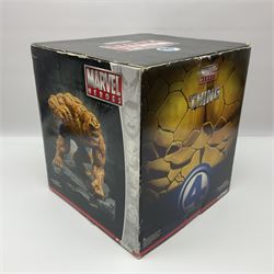 Corgi Marvel Heroes Fantastic Fours’ ‘The Thing’ hand painted limited edition 537/2500 metal statue, with certificate of authenticity and original box