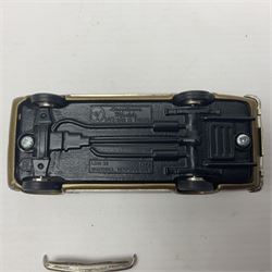 Four Lansdowne Models 1:43 scale models - 1956 Hillman minx Series 1 (Pearl grey over Fiesta blue); 1957 Hillman Husky Series 1 (Seacrest green/foam grey); 1960 Ford Consul MkII (Imperial maroon/smoke grey); and 1972 Vauxhall Ventora 3300 MkII; all boxed (4)