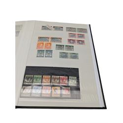 World Stamps including Seychelles, Southern Rhodesia, Sudan, Cyprus, Bermuda, Queen Victoria Canada, King Edward VII Straits Settlements etc, mixture of mint and used values, housed in a black stockbook