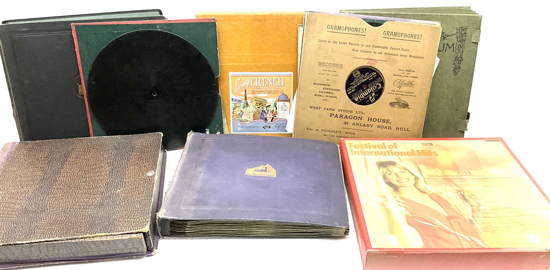 Quantity of 78rpm records including Reader's Digest 'Festival of