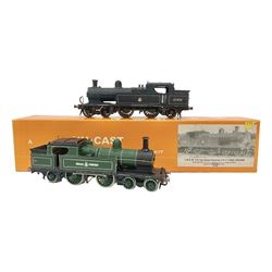 ‘00’ gauge - two kit built steam locomotives comprising NC 118 Nu-Cast LNER C13 (ex Great Central) 4-4-2 Tank locomotive no.67404 in BR black with original box; together with similar Great Central 4-4-2 Tank locomotive in green (2) 