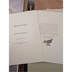 Birds of Pray Archibald Thorburn, coloured plates, a facsimile of the original edit, limited to 1000 copies, together with nature books, including Birds One Should Know, Birds in Flight etc  