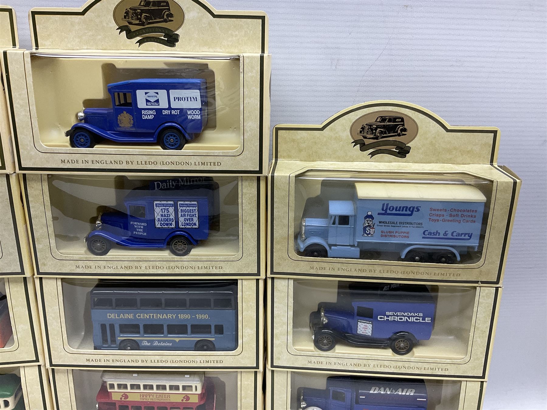 Sixty-seven Lledo/ Days Gone Promotional die-cast models, all boxed (67)