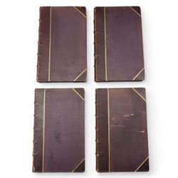 RELOTTED WITH LOT 6308 Lesage - 'Histoire de Gil Blas de Santillane' published in French by Longman in four volumes 1809 half leather (4)