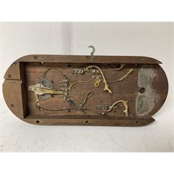 Two Hunningscone patent wall mounting telephones in walnut casing, together with Sterling Telephone & Electric Co. Ltd early wall-mounted telephone 'Primax' and one other 