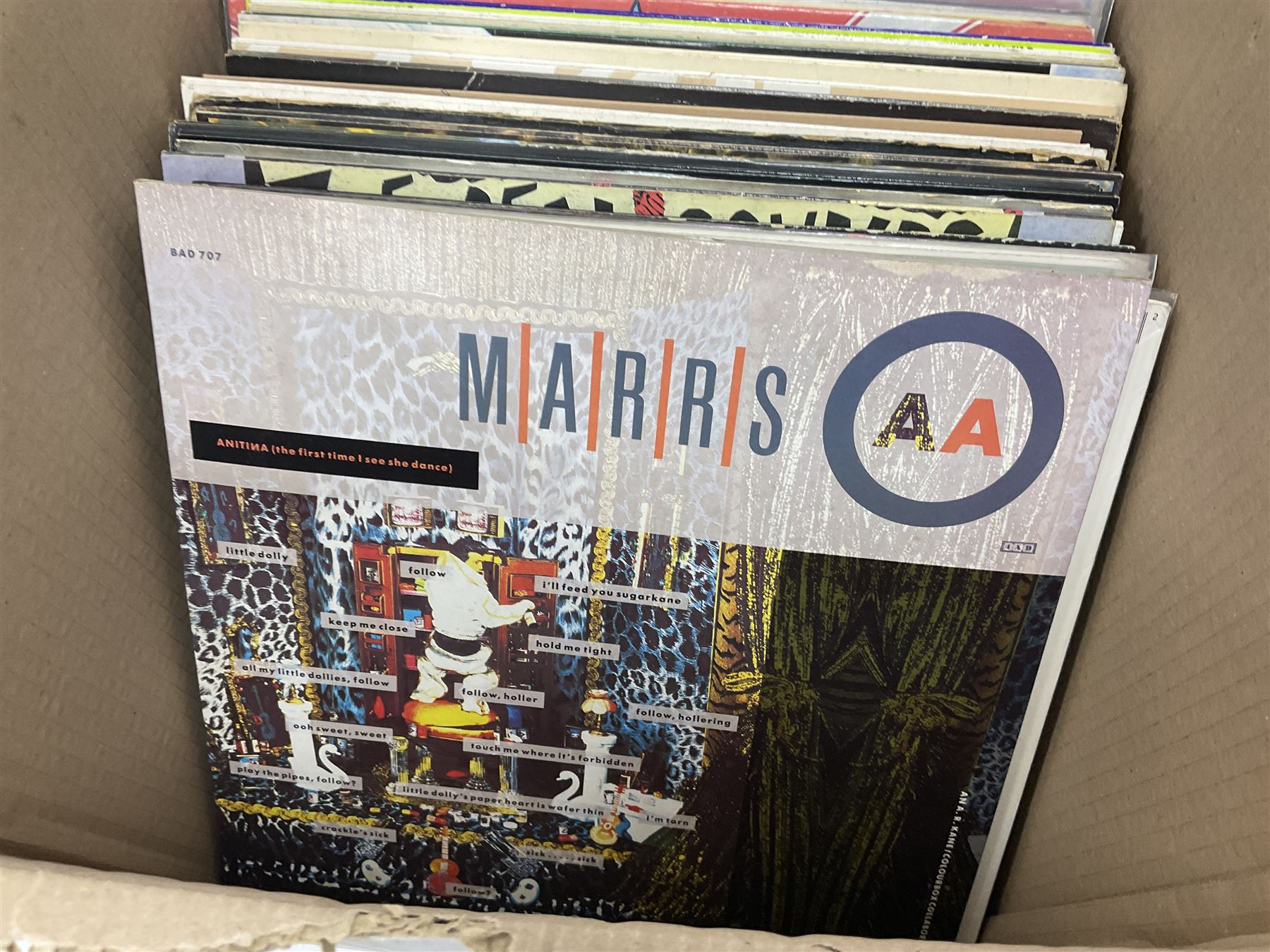 Collection of vinyl LP records, Pop, Blues, Rock, Soul, Funkadelic Uncle Jam Wants You, Lil Louis & The World I Called U, New Order Blue Monday, The John Lennon Collection and Radiohead OK Computer, etc