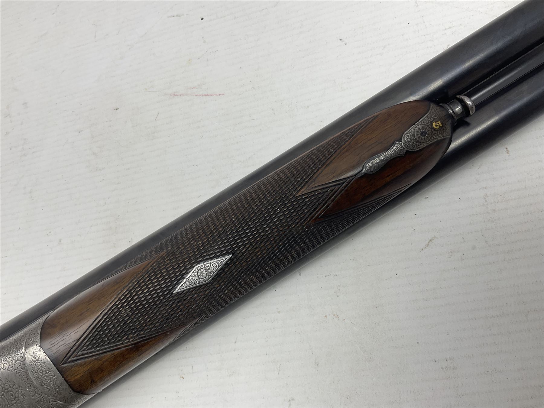 SHOTGUN CERTIFICATE REQUIRED - Thomas Horsley & Sons York 16-bore by 2 1/2
