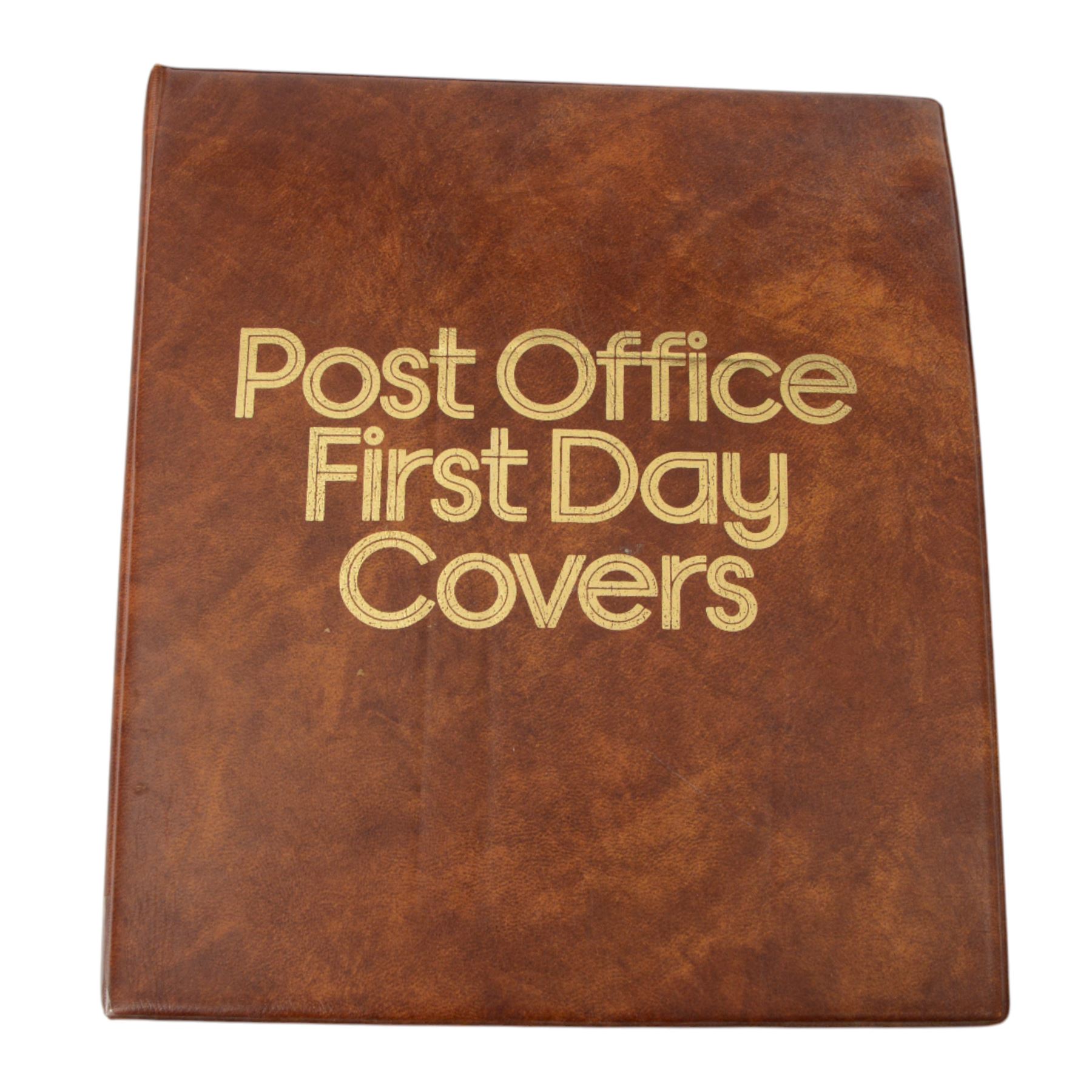 Approximately thirty-seven Great Britain Queen Victoria covers, including penny black with red MX cancel and four margins, two embossed, together with King Edward VII and later covers, in one ring binder folder