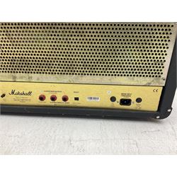 Marshall JCM 2000 dual super lead guitar amplifier head and a Marshall 1936 lead 2x12 speaker cabinet (2)