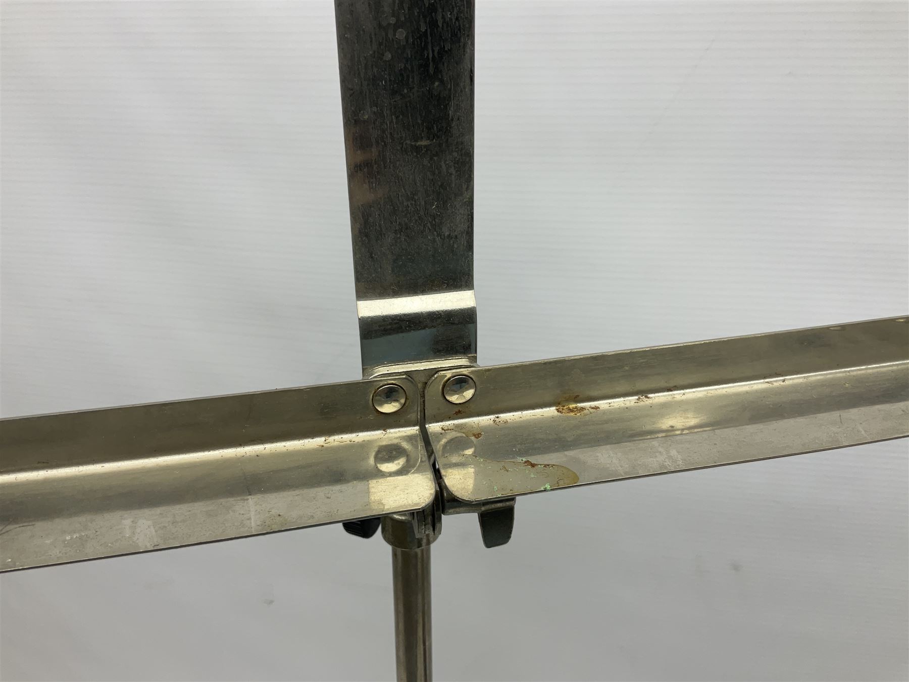 Late 19th/early 20th century Italian lute back mandolin with segmented back and spruce top; bears maker's label for Pietro Tonelli Napoli; together with a mandolin instruction booklet and a folding music stand L60.5cm