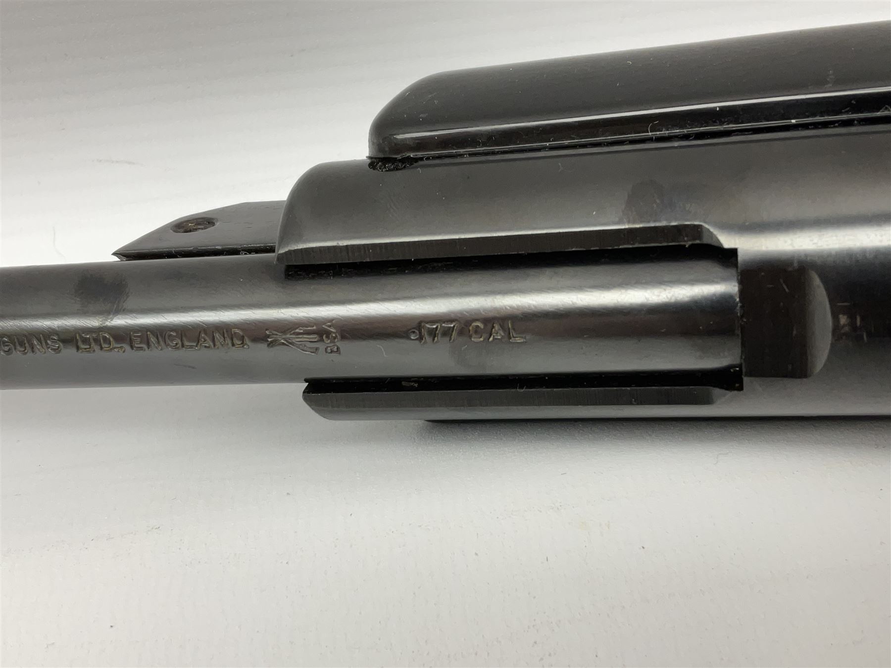 BSA Scorpion .177 air pistol, serial no.PA30079, L40cm