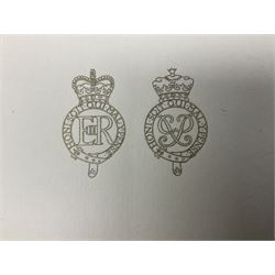 H.M. Queen Elizabeth II and H.R.H. The Duke of Edinburgh, signed 1976 Christmas card with twin gilt Royal cyphers to cover, colour photographic print of the Royal Family to interior, and signatures Elizabeth R and Philip with the manuscript date 1976 below