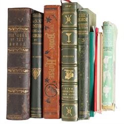 Collection of equestrian and coaching related books to include 'The Book of the Horse' and 'Modern Farriery' (18)