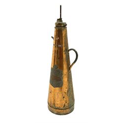 Copper Simplex fire extinguisher of coni
