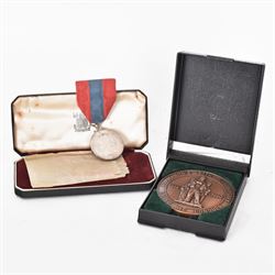 ERII military imperial service medal to 