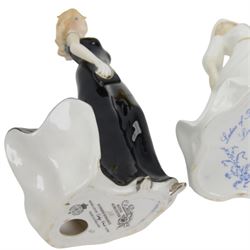 Royal Worcester figure Jill, together with Coalport Golden Anniversary, eight other figures, Aynsley orchard gold items and other collectables 