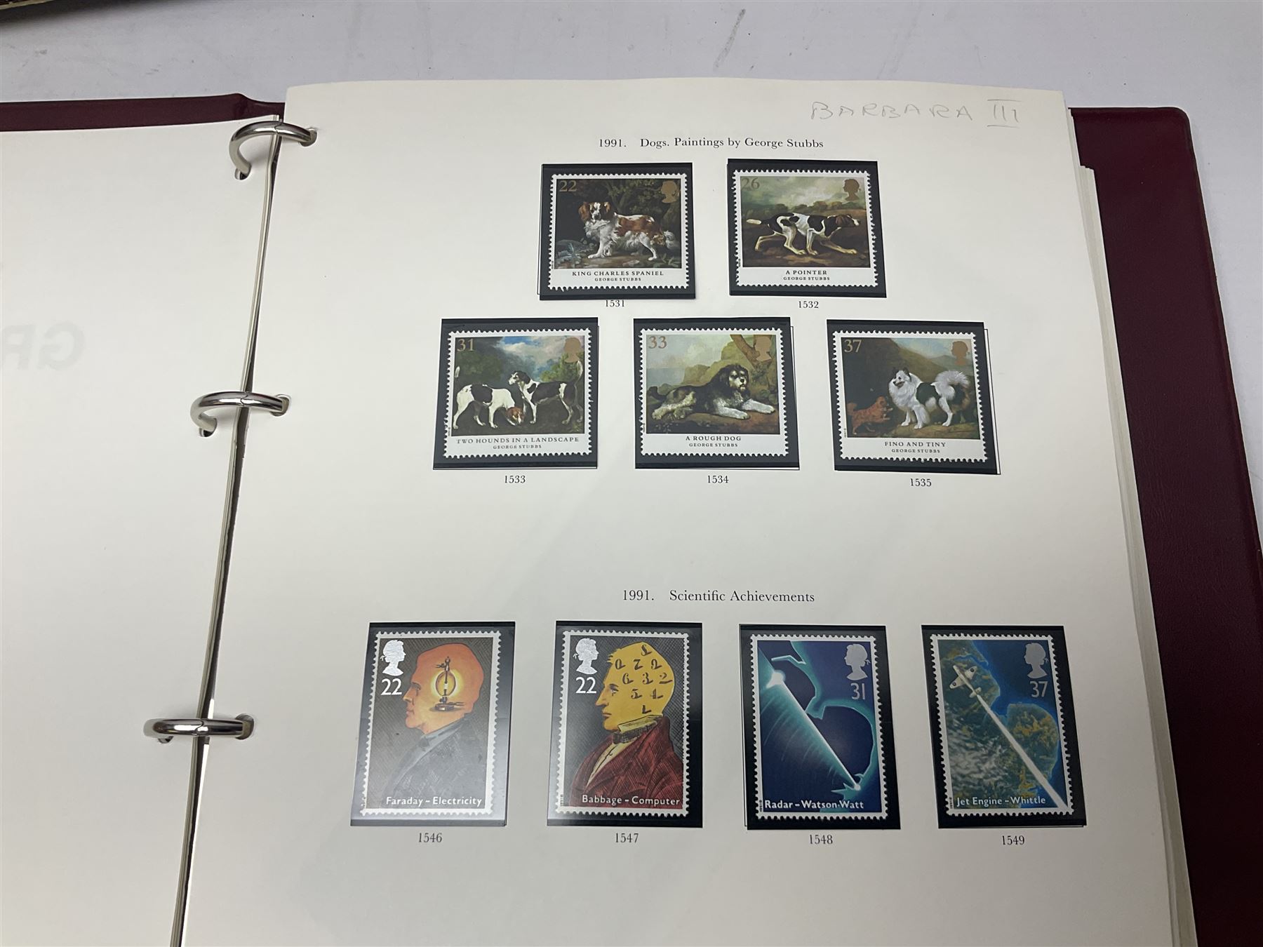 Great British stamps including Queen Elizabeth II mostly commemorative mint decimal issues with 1st class, miniature sheets etc, pre-decimal issues and other QEII stamps with mint and used, housed in four ring binder folders and loose