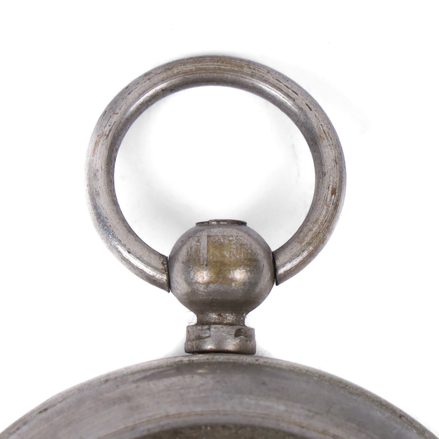  19th century portable gambling dice game in the form of a pocket watch, D5cm