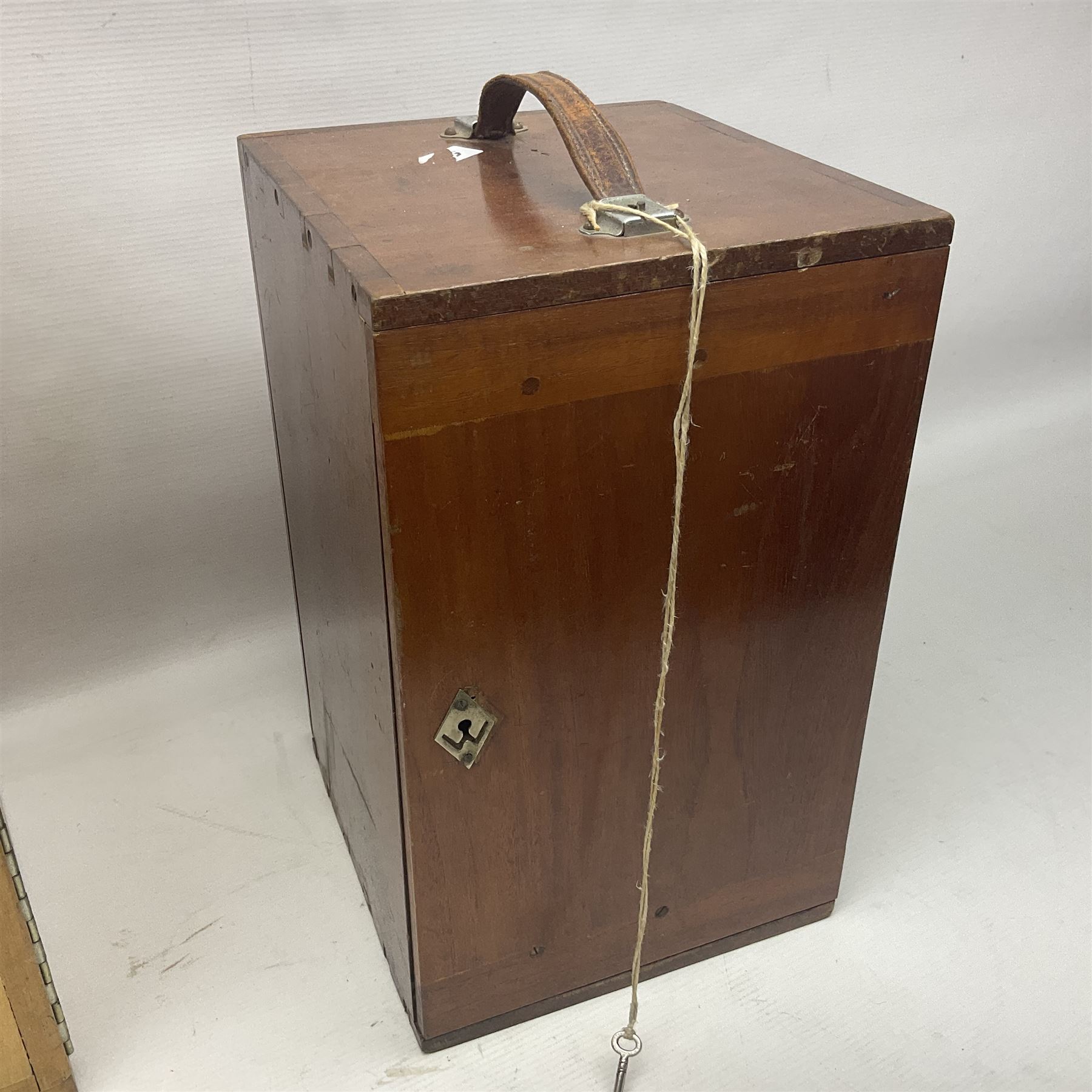 20th century W. Watson & Sons Bactil-60 binocular microscope no 143202, in original box, together with W. Watson & Sons microscope no 82904 in original box 