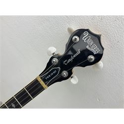 Tanglewood Union Series TWB 18 M5 five-string banjo, serial no.WE131200382 L96cm; in soft carrying case