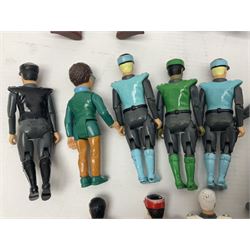 Collection of 80s-00s collectable figures from Lord of the Rings, Masters of the Universe, Thunderbirds etc