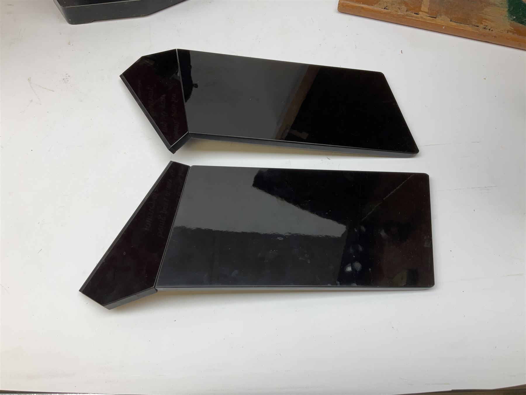 Charles Perry binocular microscope 'Classic No 1', with pitchfork base and rack and pinion focusing, in original fitted mahogany case with additional lenses, H44cm