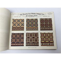 Malkin Tile Works Co Limited Burslem England, illustrated catalogue