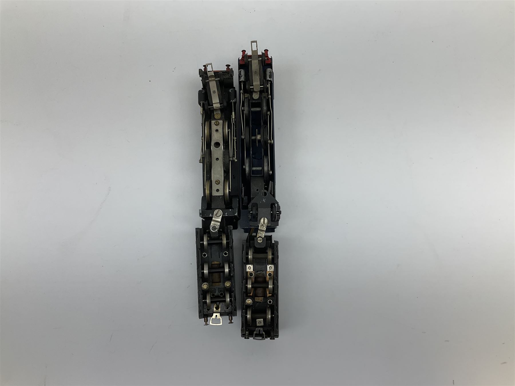 Graham Farish '00' gauge - 'GP5' Class 5MT (Black 5) 4-6-0 locomotive with tender, cast No.44753 in modern collector's plain blue box; and Bulleid Pacific (Merchant Navy Class) 4-6-2 locomotive 'Belgian Marine' with tender in BR blue No.35017 for spares or repair, in original box with GF user's letter and spares price list etc (2)