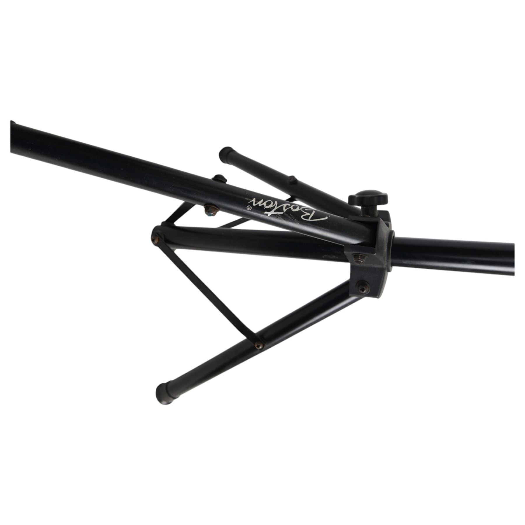 Jackie concertina, with six fold bellows and 33 buttons in a fabric case.  With an adjustable Boston music stand and tutorial.