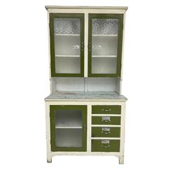 Mid-20th century painted kitchenette, ra
