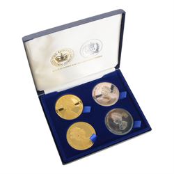 King George V British War Medal, awarded to Sergeant EI Hughes, King George V 1935 silver jubilee medal, in original box, and further commemorative coins and medallions