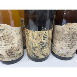 Mixed alcohol including Vincent Girardin 2002, Puligny-Montrachet, Trevibban Mill Cornish Cider, Giordan Ferdinando etc, with various contents and proof (16) 