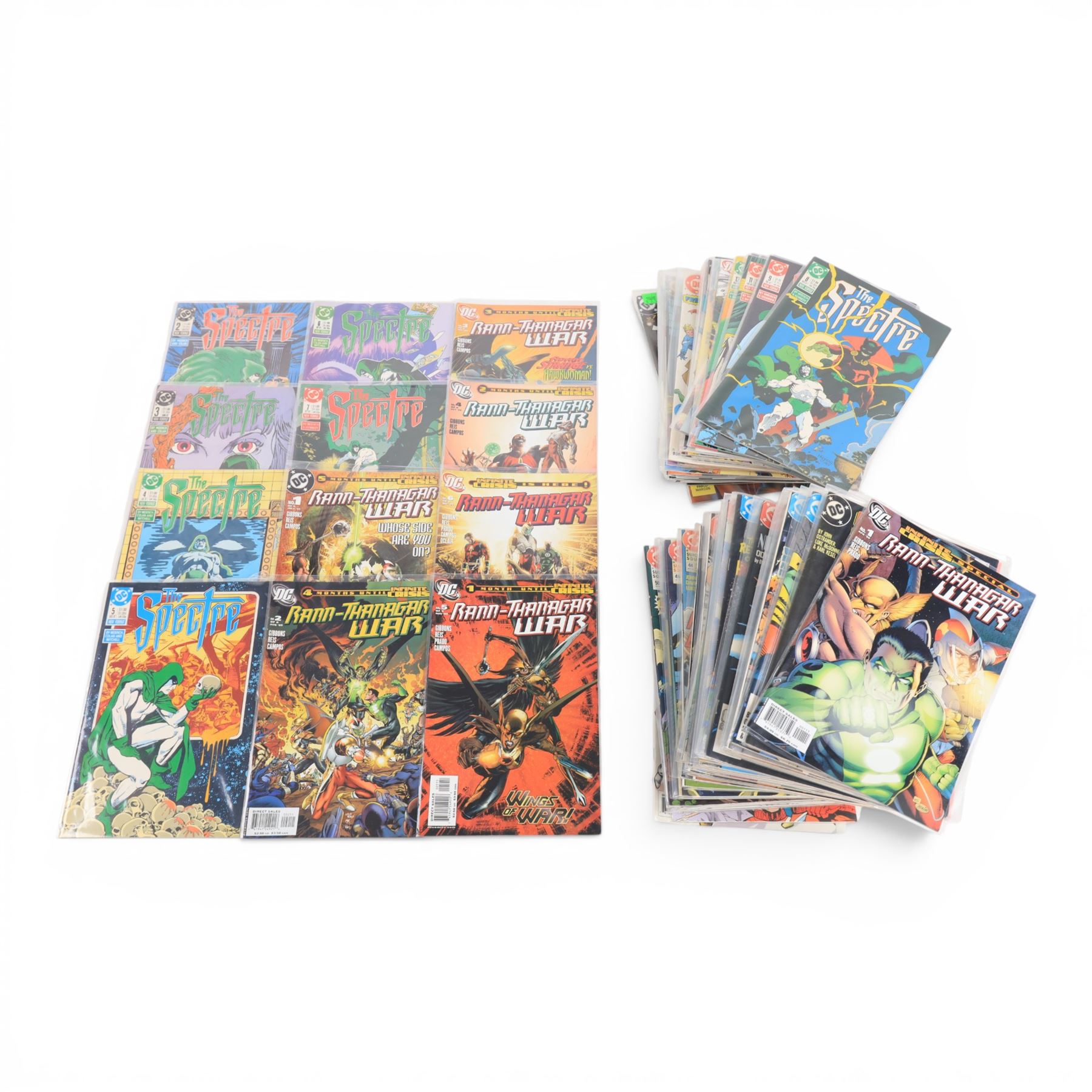 Modern DC comics, titles including The Spectre, Star Trek, Adam Strange and Suicide Squad