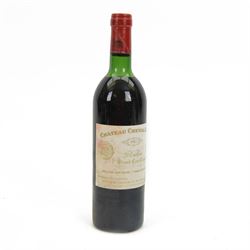 Chateau Cheval Blanc, 1982, St Emilion Grand Cru, 75cl, 11% to 13.9% Vol