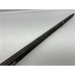 Japanese matchlock musket approximately .45 cal., Edo period (1603-1868), the 66cm(26