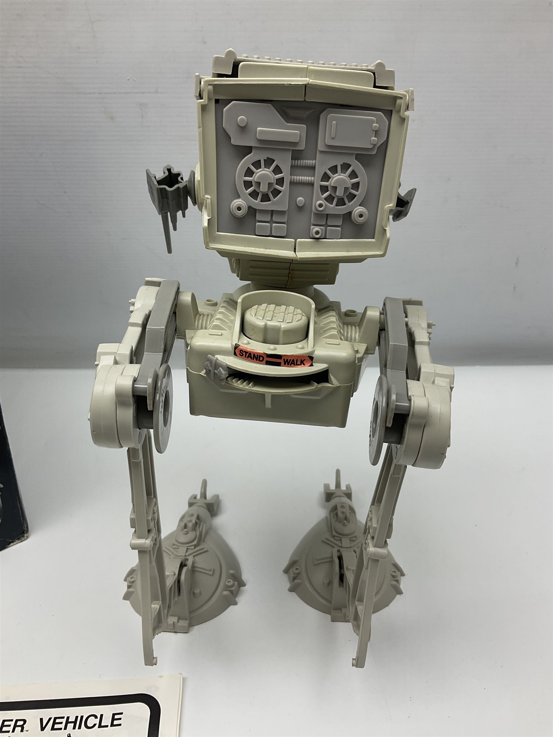 Star Wars - Return of the Jedi Scout Walker Vehicle, Speeder Bike Vehicle and Vehicle Maintenance Energiser; together with The Empire Strikes Back Cap-2 Captivator and MTV-7 Multi-Terrain vehicle; and Waddingtons 1977 Star Wars Entering the City jig-saw puzzle; all boxed (6)