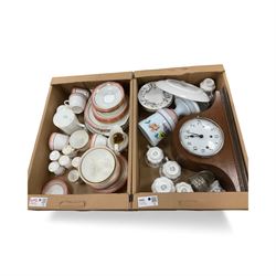 The Foley China, part tea service, including six egg cups, six cups, two jugs etc, togethe...