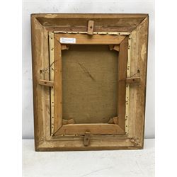 Henry Charles 'Hal' Bevan-Petman (Scottish 1894-1980): Portrait of a Spaniel, oil on canvas signed and dated '52, 37cm x 29cm