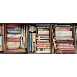 Twelve boxes of miscellaneous books
