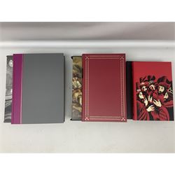 Folio Society; eighteen volumes, to include The Cathedrals of England, Redcoats and Rebels, The Gunpowder Plot, Civilisation, Benjamin Franklin 