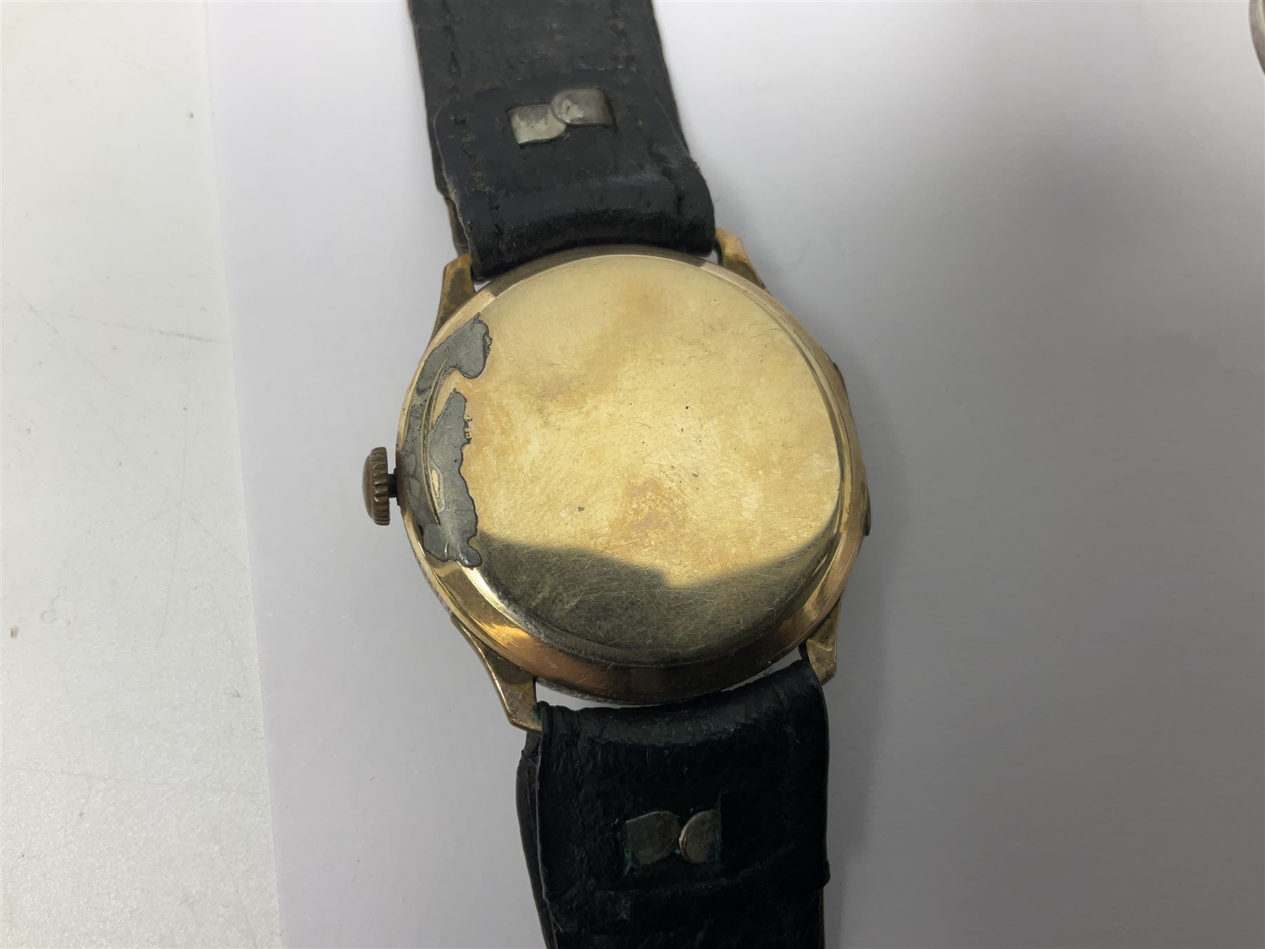 Tudor Royal 9ct gold ladies wristwatch, on expanding gilt bracelet, Gillex silver wristwatch, on silver bracelet, two early 20th century silver wristwatches and one other gilt wristwatch, all manual wind movements